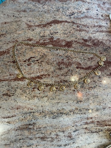 Versace catena cintura oro - cintura,