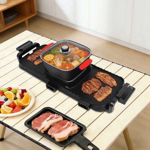 Hot pot grill elettrico 2in1 - hot,