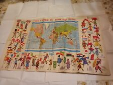 Tutti I Bambini Del Mondo Cartina Geografica 1959