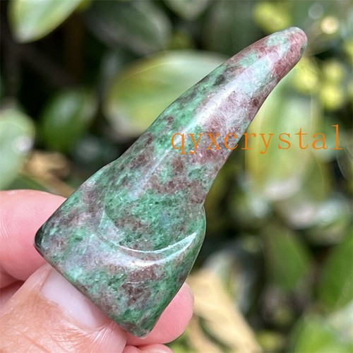 Zoisite naturale unghie quarzo - zoisite,