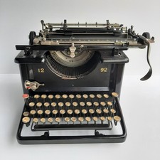 Macchina da scrivere originale Remington Modello 12, prodotta negli Stati Uniti