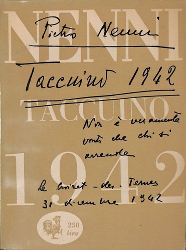 Taccuino 1942 nenni pietro - nenni,