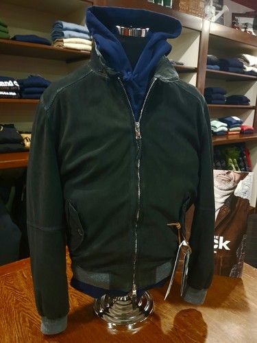 Giacca pelle nabuk the jack - giacca,