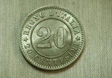 20 centesimi 1894 KB FDC