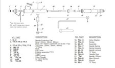 Ricambi e accessori per aerografo Paasche RAPTOR - SCEGLI IL RICAMBIO
