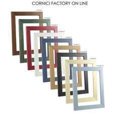 CORNICI LEGNO 760 DA MURO TAVOLO COLORATE CLASSICA MODERNA X FOTO POSTER STAMPE