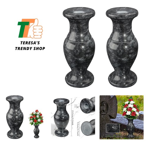 Vaso cimitero marmo - vaso, in