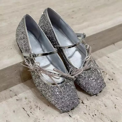 Ballerine eleganti argento - ballerine,