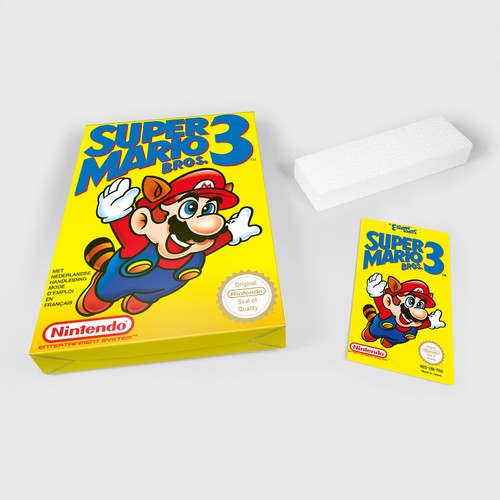Boite nes box super - super, mario