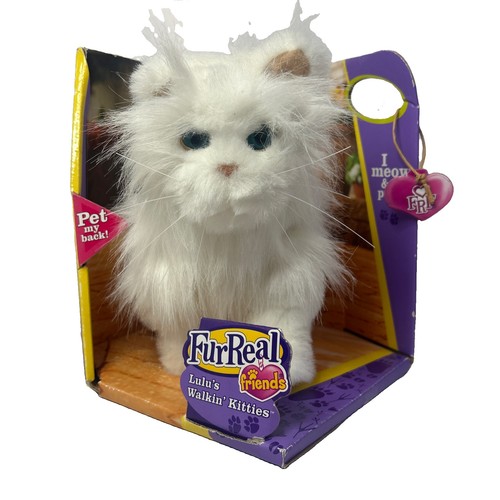 Furreal white persian - white, kitty