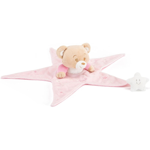 Trudi 18178 doudou orso rosa - doudou,