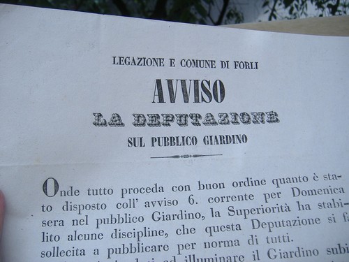 Manifesto giardini pubblici - manifesto,