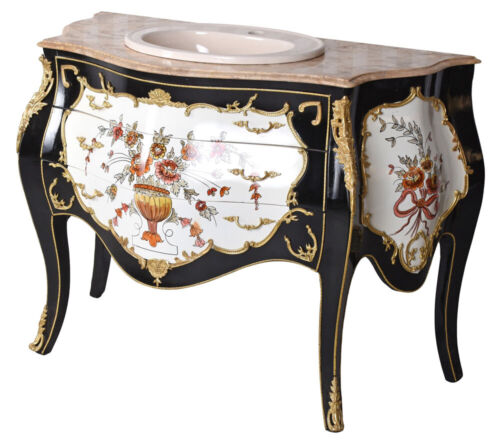 Lavabo barocco cassettiera - barocco,