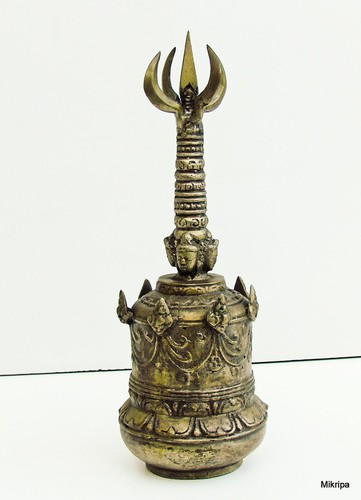 Antica campana tempio buddista - tempio,