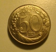 MONETA 50 LIRE - 1996 -