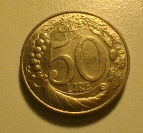 Moneta lire 1996 - 50,