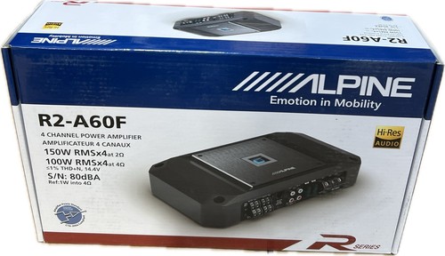 Amplificatore alpine a60f - amplificatore, r2-a60f