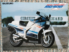 SUZUKI RG400/RG500 BROCHURE