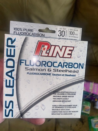 Line fluoro carbonio salmone - line,