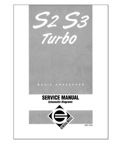 Gem turbo service manual - gem, s2