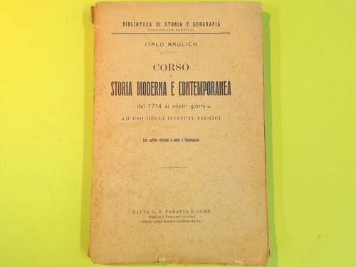 Corso storia moderna e - di,