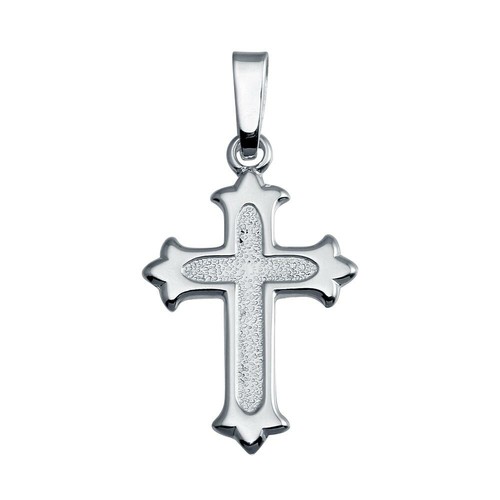 Ciondolo croce argento - croce,