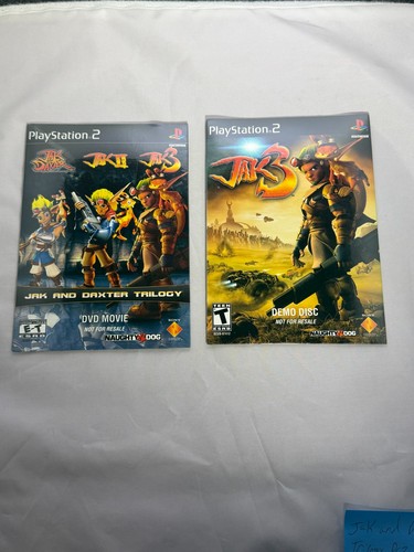 Jak and daxter trilogy ps2 - and, dvd