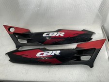 CARENE LATERALI POSTERIORI SOTTOSELLA ROSSO NERO HONDA CBR 600 F2 SUPERSPORT 199