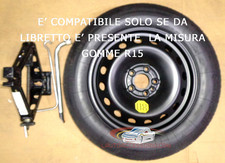 Ruotino di scorta 15 Fiat 500L Tipo