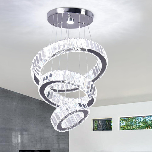 Lampadario cristallo 3 - lampadario,