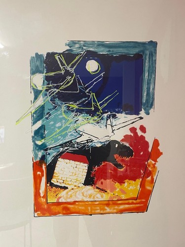 Quadro serigrafia schifano - serigrafia,