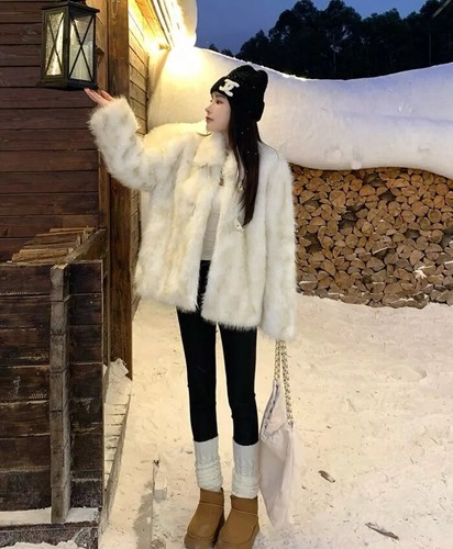 Giacca cappotto pelliccia - giacca,