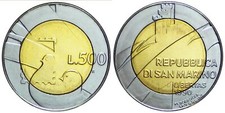 1990 SAN MARINO 500 LIRE