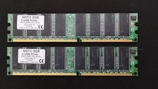 Lot de 2 Memory RAM MDT 512MB