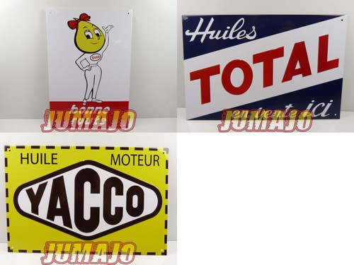 Lot plaques publicitaire - lot, 3