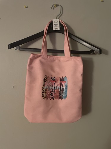 Borsa piccola mamma rosa fatta