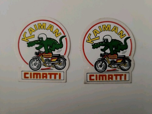 Coppia adesivi cimatti kaiman - cimatti,