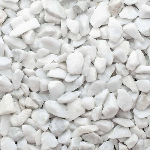Sassi ciottoli colorati bianco - ciottoli,