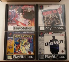 LOTTO PS1 PSX ITA PAL - RESIDENT EVIL, TEKKEN 3, BUGS BUNNY LOST IN TIME, DRIVER