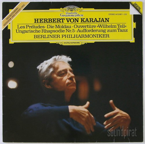 Karajan smetana liszt - smetana, weber