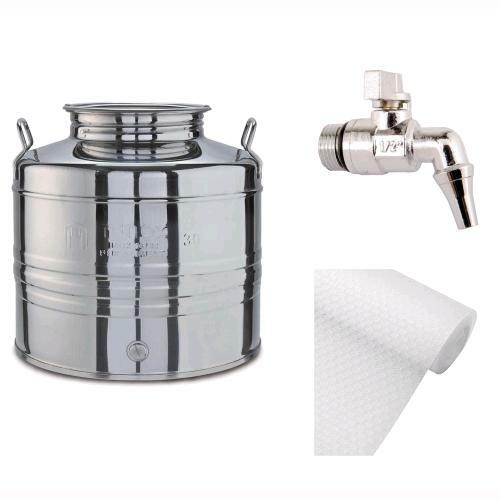 Contenitore fusto acciaio inox - contenitore,