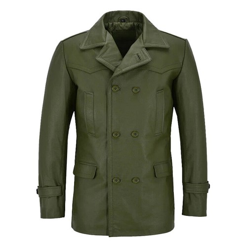 Blazer cappotto uomo verde