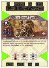 Verzar Elephant Brigade - Set 1 - The Eye of Judgment TCG