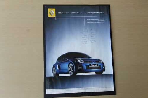 Original renault clio sport - original,
