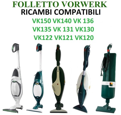 Ricambi sacchetti folletto - ricambi,