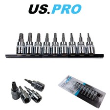 US PRO Tools 9PZ 3/8" DR Torx