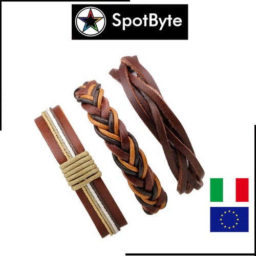 Bracciale uomo multistrato - bracciale,