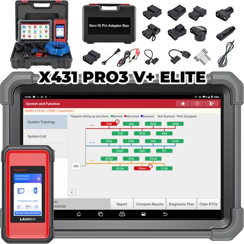 Launch x431 pro3s - launch, v+