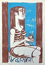 MIGNECO GIUSEPPE (Messina, 1908 - Milano, 1997) SENZA TITOLO litografia s. d. cm