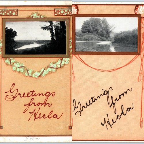 Lotto cartoline neola - neola,, ia